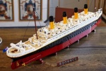 Partial details of the LEGO version of Titanic