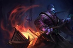 League of Legends Jax original painting wallpaper