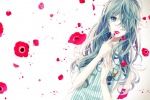 Cheongsam anime beauty desktop wallpaper