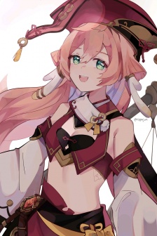 原神烟绯手机壁纸图片