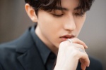 Cai Xukun elegant and handsome photo in black suit