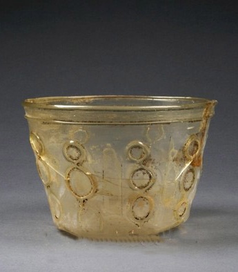 凸圈紋琉璃杯高清組圖