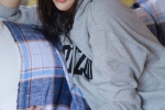 性感活力美女湿发诱惑迷人写真