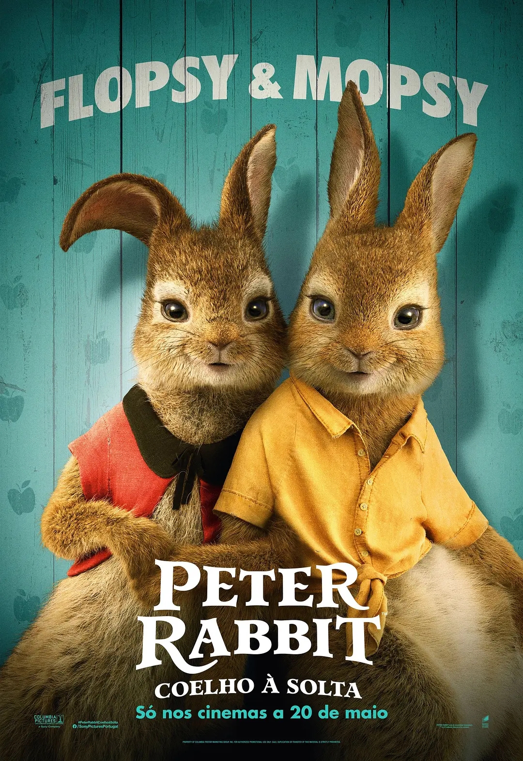 电影《比得兔2：逃跑计划》海报图片