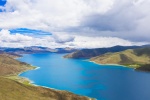 National Day Travel Tibet Holy Lake Yamdrok Yongcuo Landscape Pictures Wallpaper
