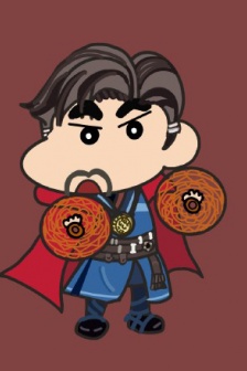 Crayon Shin-chan Marvel Heroes Suit Avatar