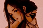 Cartoon version of ancient style super beautiful good-looking avatar picture
