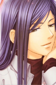 Birthday greeting card of teak catalpa with golden strings