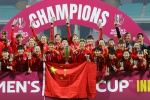 Chinese Women's Football Asian Cup Awards Ceremony HD Wallpaper