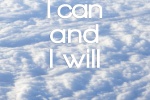 I CAN AND I WILL Fresh Landscape Wallpaper