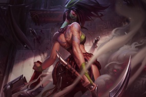 League of Legends Akali original wallpaper