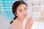 May 2021 beauty desktop calendar wallpaper