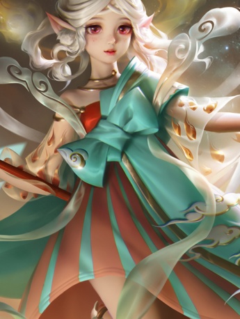 King of Glory Yao original painting mobile wallpaper