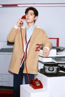 肖战Gucci品牌代言帅气写真