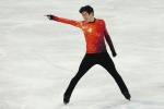 Winter Olympics men's figure skating gold medal Chen Wei computer wallpaper