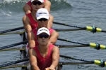 China's rowing team wins gold in women's quadruple sculls
