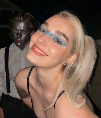 霸气狂野的欧美情侣头像