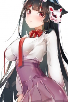 性感日漫美少女手機壁紙圖片