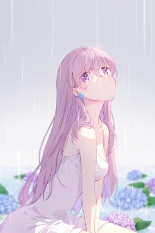 Animation diverse girls mobile wallpaper