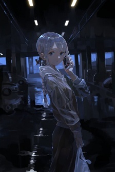 Girly clean and fresh style illustration