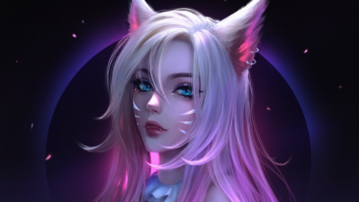lol mobile game KDA Ali ultra-clear computer wallpaper