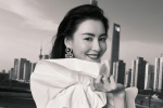 Cecilia Cheung's modern and sexy rooftop atmosphere photo