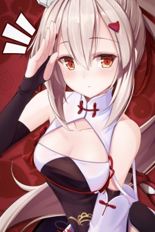 Sweet and sexy anime beauty mobile wallpaper