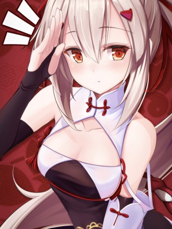 甜美又性感的動漫美女手機壁紙