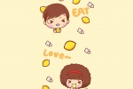 Mousse Mousse Zaizai Love Fruit Cartoon Picture Wallpaper