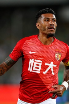 Pictures of former Guangzhou Evergrande player Paulinho