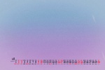 2022年4月炫彩渐变色日历壁纸