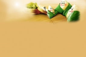 端午節粽子卡通圖片桌麵壁紙