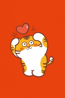 2022 cartoon tiger pictures mobile wallpaper