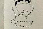 Crayon Shin-chan simple drawing