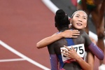 Wang Chunyu finished fifth in women's 800 meters