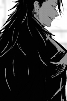 咒術回戰黑白壁紙