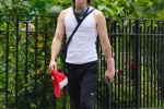 Young Master Leto’s new street photos after his fitness session