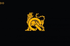 iQOO Golden Tiger theme computer wallpaper