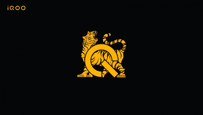 iQOO Golden Tiger theme computer wallpaper