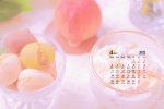 April 2022 Healing Afternoon Tea Desktop Calendar Wallpaper