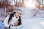 Warm winter photos at Jiang Zhenyu Ski Resort