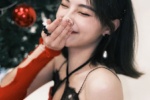Xu Jiaqi's hot and sexy Christmas photos