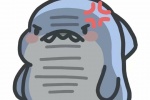 Collection of cute shark emoticons