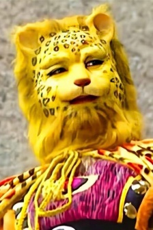 Journey to the West golden leopard head