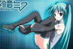 May 2021 Hatsune Miku computer calendar wallpaper