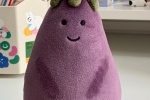 Cute eggplant expression pack
