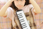 Electronic piano beauty sweet literary private photo