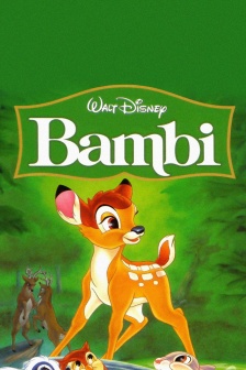 小鹿斑比卡通动画手机壁纸