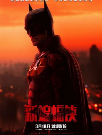 电影《新蝙蝠侠》海报图片