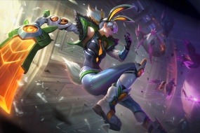 英雄聯盟幻靈戰隊銳雯電腦壁紙